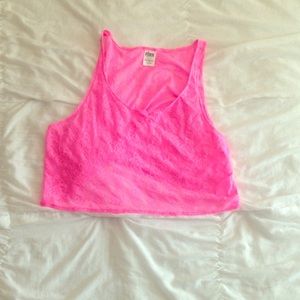 PINK Bathing Suit Cover Up/Tank Top